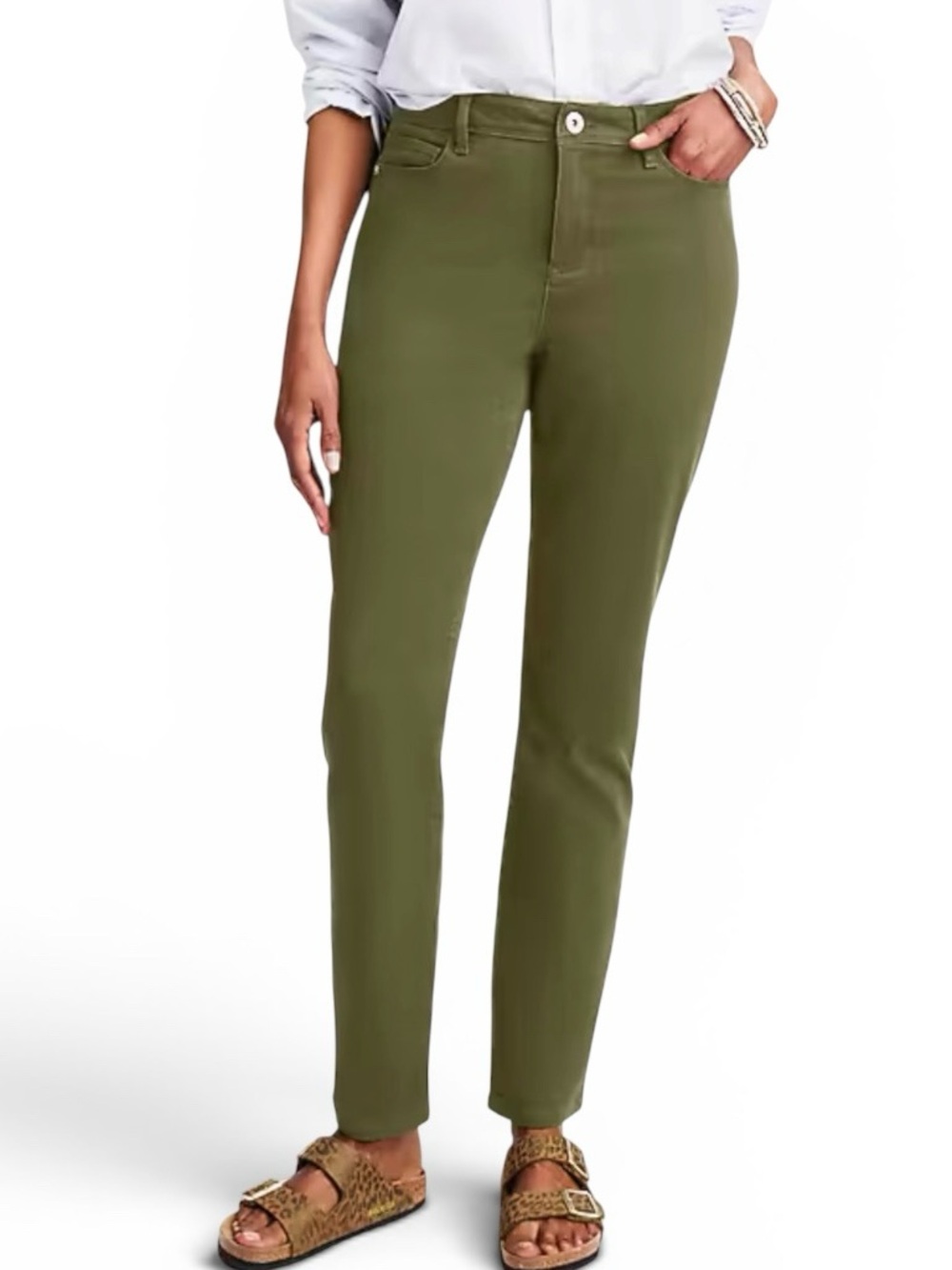 J. Jill Women’s Curvy Authentic Fit Denim Jeans